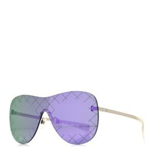 Chanel Shield Sunglasses, Purple